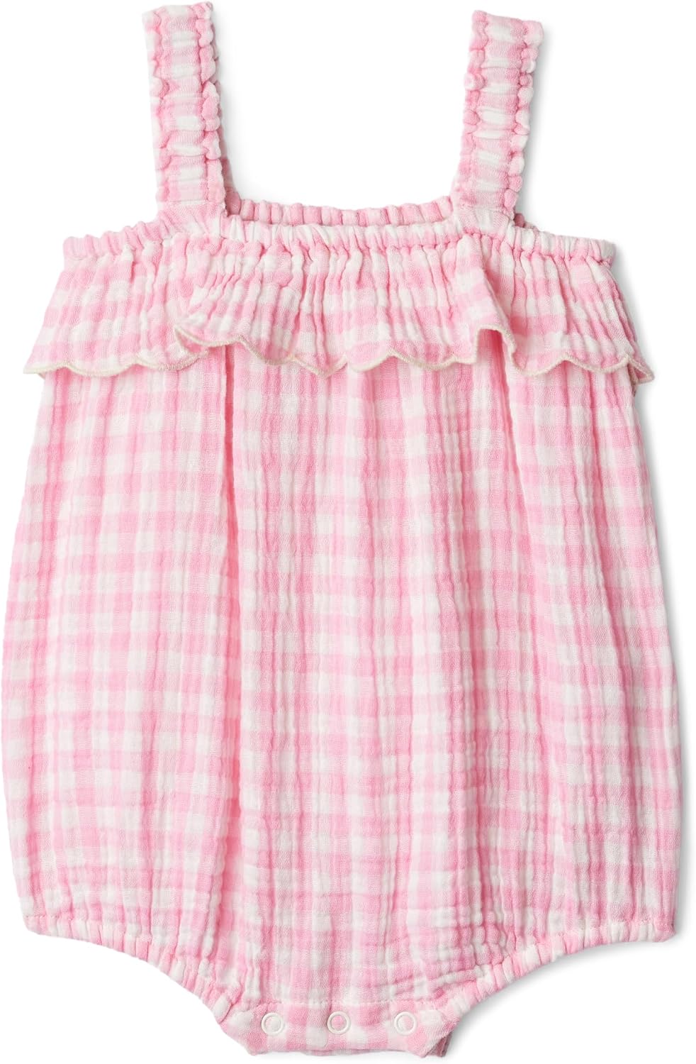 Amazon Essentials x Sofia Grainge Baby Girls' Cotton Gauze Sleeveless Romper