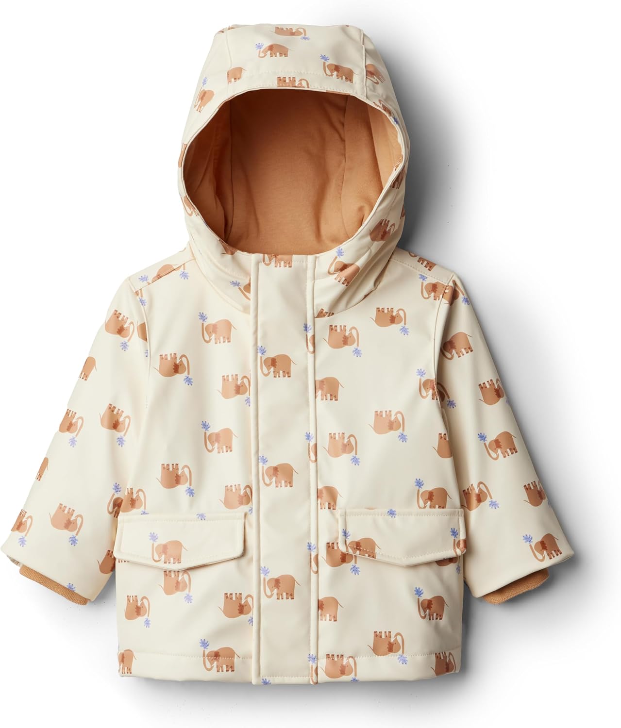 Amazon Essentials x Sofia Grainge Toddler and Baby Boys' Water-Repellent Rain Jacket with...