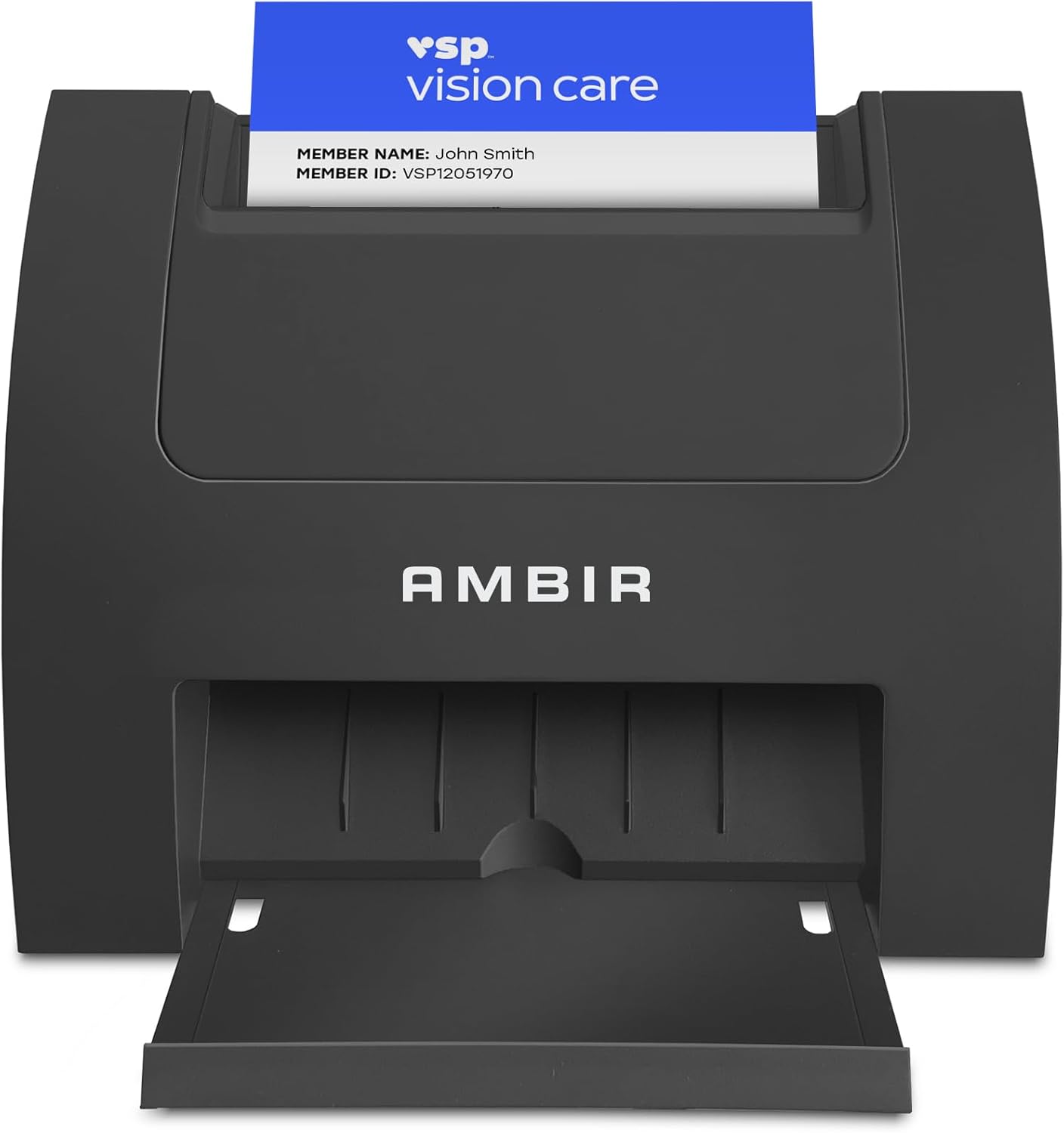 Ambir Card Scanner PS670ST-AS High Speed Single Sided Vertical USB Powered Card Scanner for...