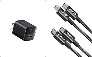 Anker USB C Charger 33W 2 Pack USB C Cable