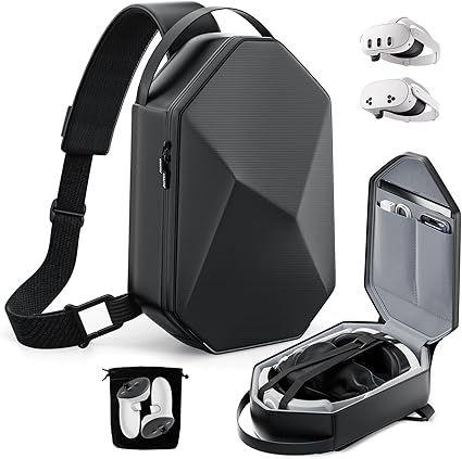annapro Carrying Case for Meta Quest 3/Quest 3S/Quest 2/Apple Vision Pro 2, Fashion...