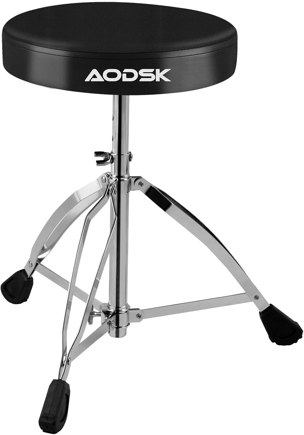 AODSK Drum Throne, Widened Thick Padded Adjustable Drum Stool, Height Adjustable 16.34-20.67...
