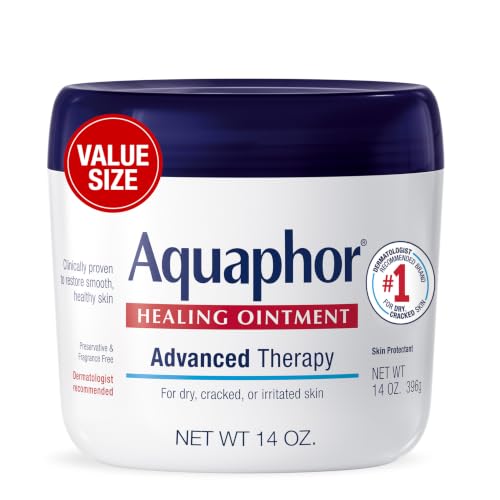 Aquaphor Healing Ointment, Advanced Therapy Skin Protectant, Multi-Purpose Healing Ointment...