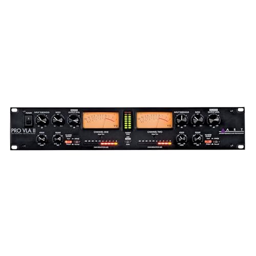 ART Pro-VLA II 2-Channel Opto Tube Leveling Amplifier