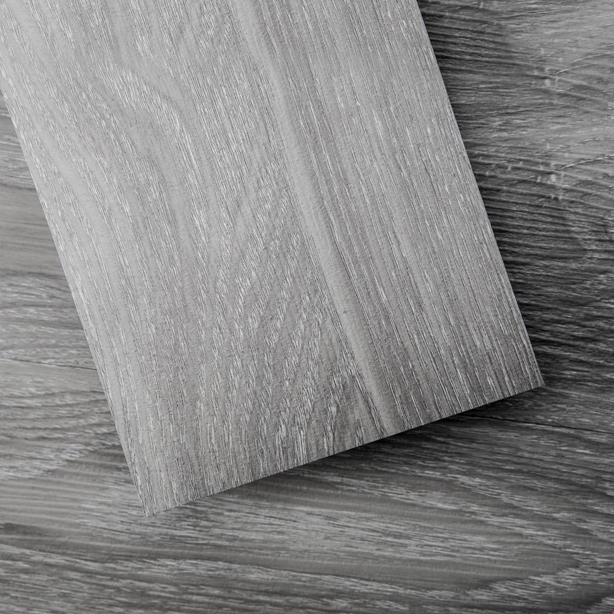 Art3d Peel and Stick Floor Tile Vinyl Wood Plank 36-Pack 54 Sq.Ft, Light Grey, Rigid Surface...
