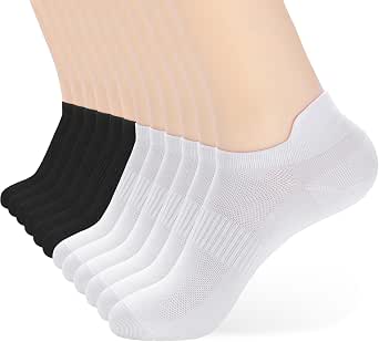 ATBITER Ankle Socks Womens and Men Thin Athletic Running Low Cut No Show Socks With Heel Tab... image