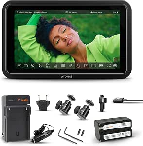 Atomos Shinobi II 5.2" HDMI Camera Monitor with HDR Touchscreen Display | Lightweight...