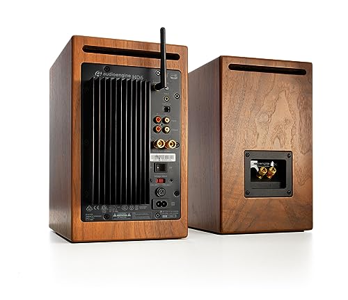 Audioengine HD6 Powered Bookshelf Speakers – Bluetooth Speakers for Turntables, Vinyl... image