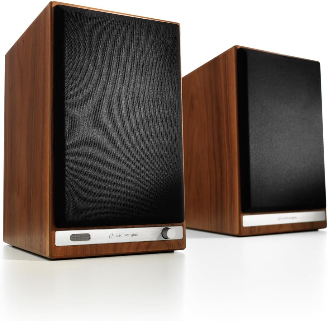 Audioengine HD6 Powered Bookshelf Speakers – Bluetooth Speakers for Turntables, Vinyl...