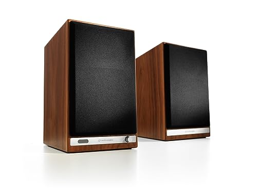 Audioengine HD6 Powered Bookshelf Speakers – Bluetooth Speakers for Turntables, Vinyl... image