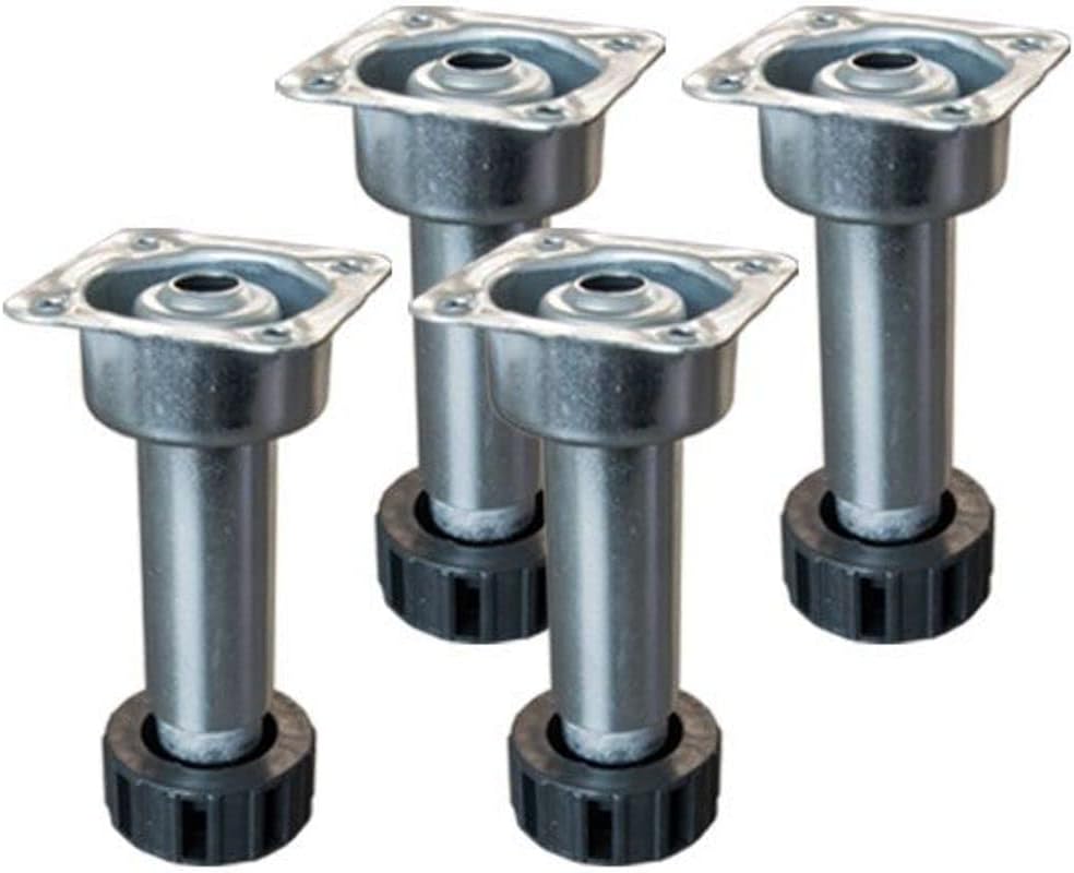 AVFI LEV4A x4 Leveler-4x (Set of 4), Zinc Finish, for Non-Mobile Applications for Some of...