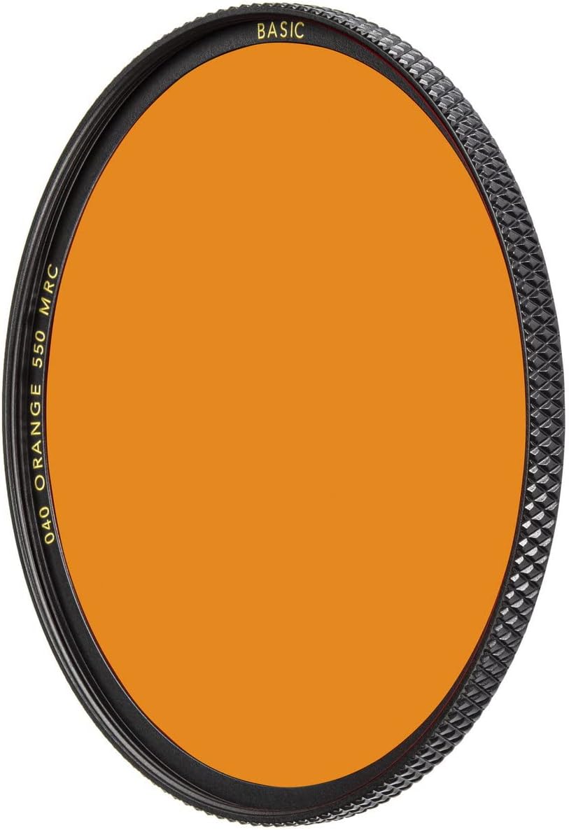 B+W 49mm Basic Black & White (Orange) MRC 040M Glass Filter