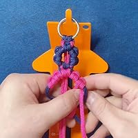 Baba&Nana Braided Fleece Dog Tug Toy, Assorted Colors Dog Rope Toy, Interactive Tug of War...