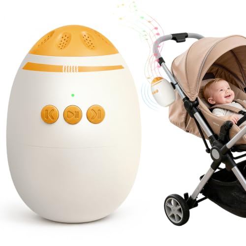 Baby Stroller Rocker with Adjustable Vibration Levels,11 Calming Melodies,Hands Free Shaker...
