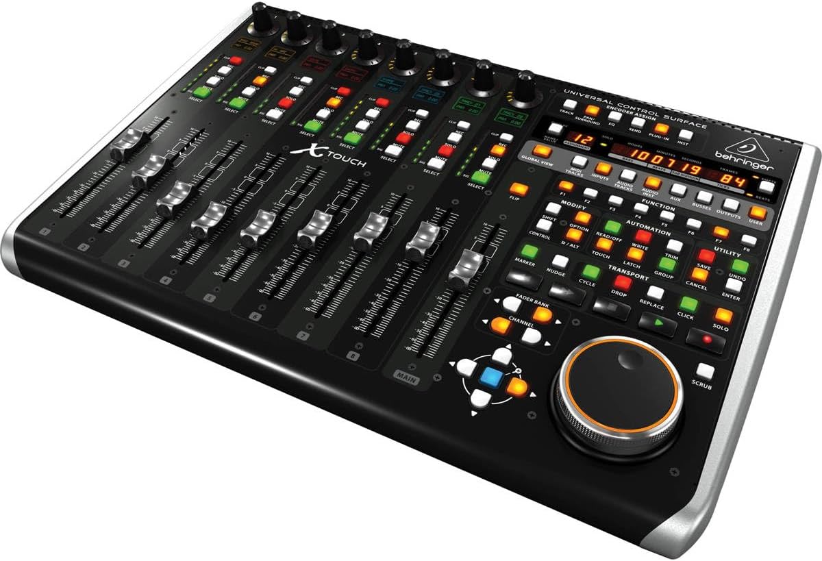 Behringer X-TOUCH Universal Control Surface with 9 Touch-Sensitive Motor Faders, LCD... image
