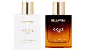 Bella Vita Luxury G.O.A.T. & White Oud Perfume Duo (2 x 3.4 fl. oz.) | Men's & Women's Eau... image