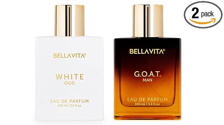 Bella Vita Luxury G.O.A.T. & White Oud Perfume Duo (2 x 3.4 fl. oz.) | Men's & Women's Eau... image