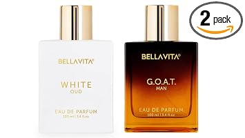 Bella Vita Luxury G.O.A.T. & White Oud Perfume Duo (2 x 3.4 fl. oz.) | Men's & Women's Eau... image