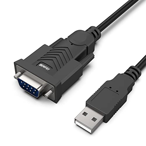 BENFEI USB to Serial Adapter, USB to RS-232 Male (9-pin) DB9 Serial Cable, Prolific Chipset... image