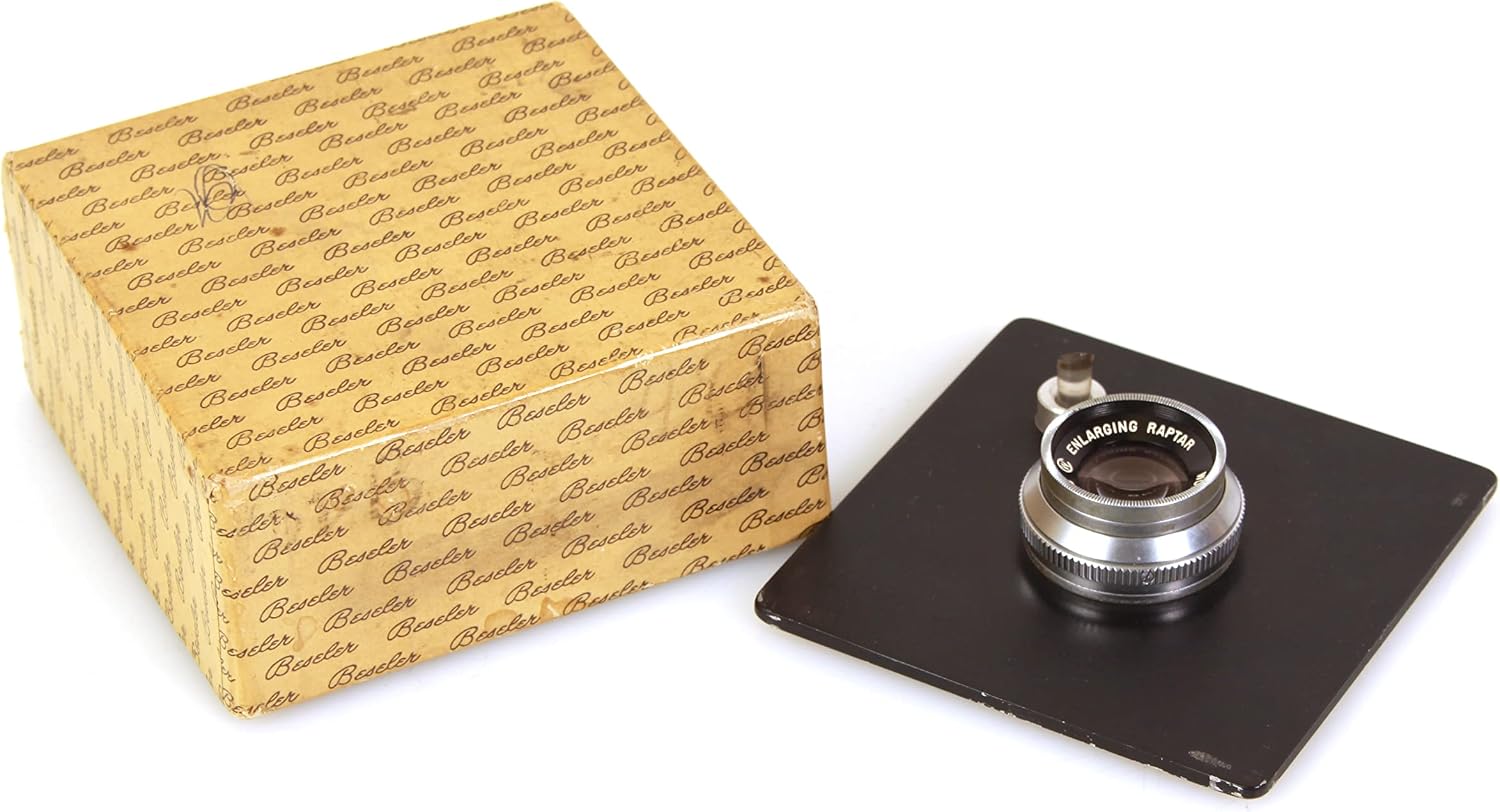 Beseler 4x4 Lens Board w/ 90mm 4.5 Lens for 23C 45M CB7 Enlarger