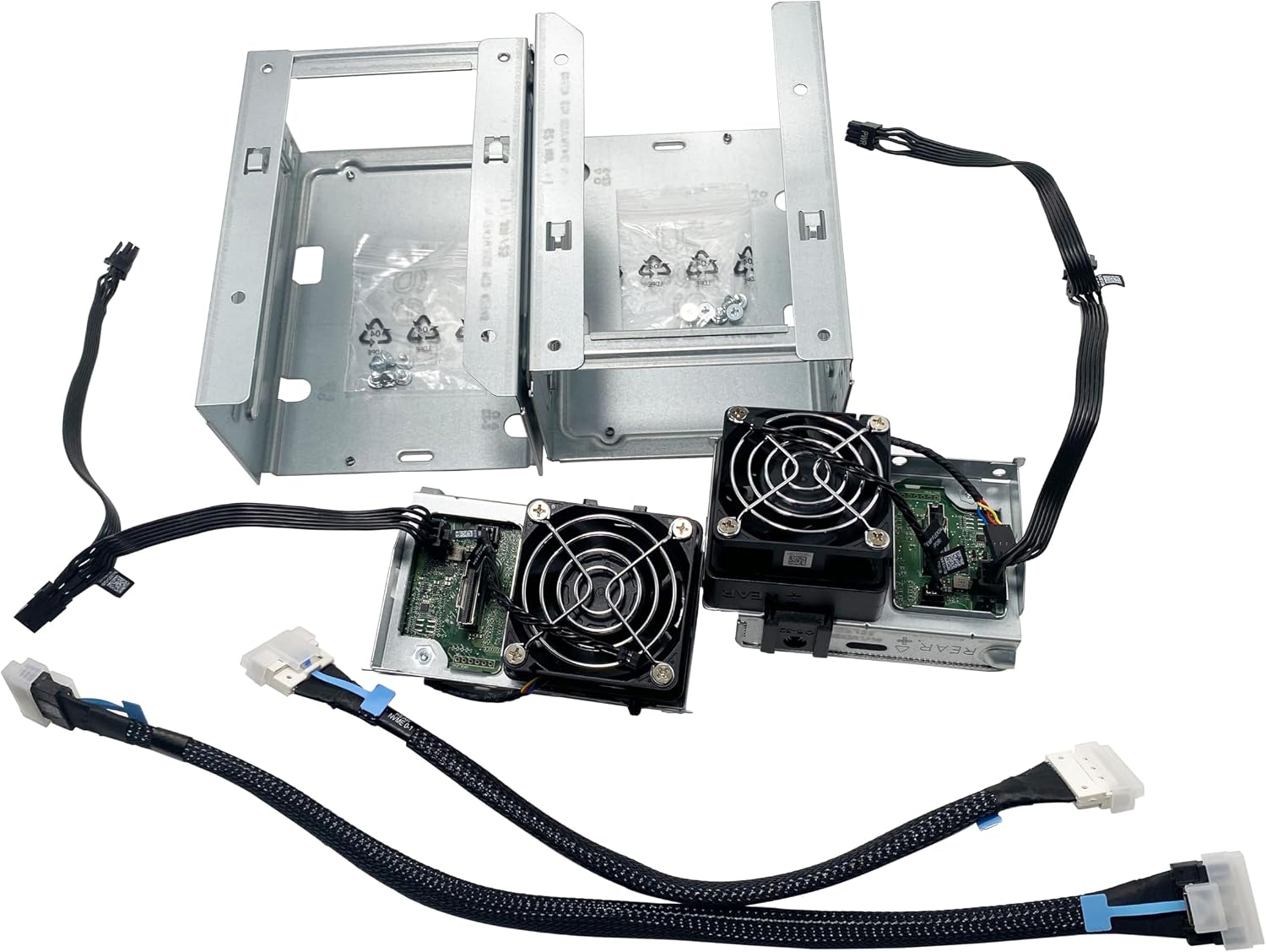BestParts Adding 4X Rear Nvme Flex Bay Kit Upgrade Kit Compatible with Dell Precision T7960...