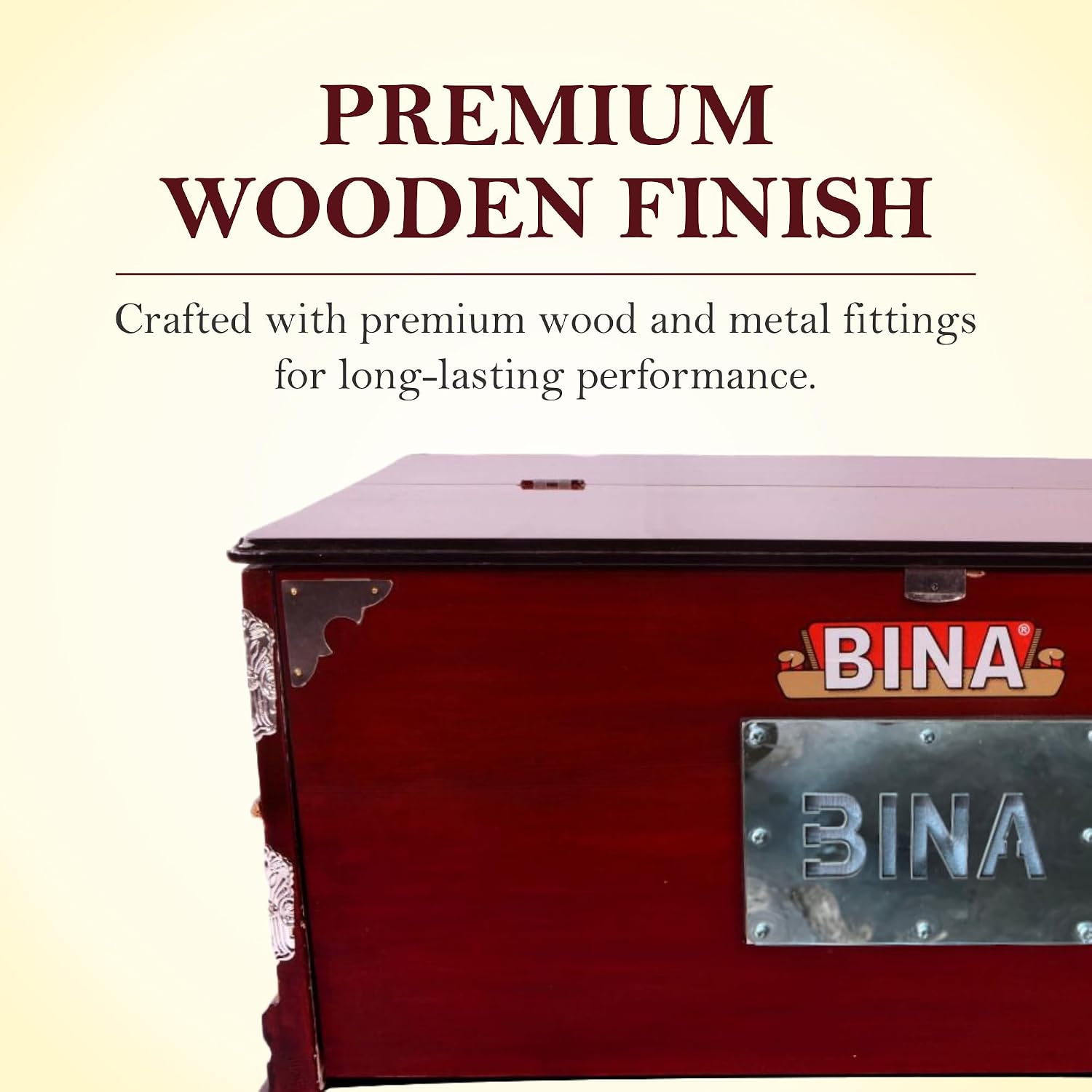 Bina Harmonium BINA Tarang Professional Harmonium image