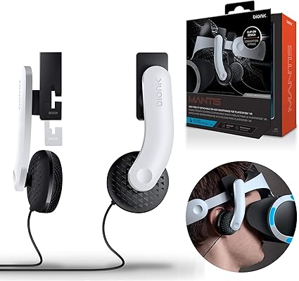 Bionik Mantis Attachable VR Headphones: Compatible with PlayStation VR, Adjustable Design...