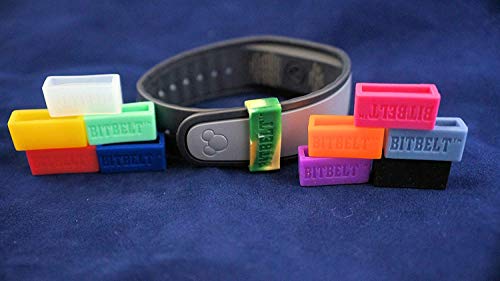 Bitbelt 12 pack (one of every color, 3 that glow in the dark!) Protect your Fitbit Charge... image