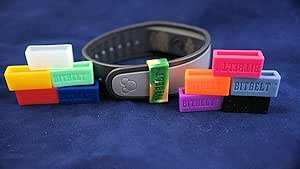 Bitbelt 12 pack (one of every color, 3 that glow in the dark!) Protect your Fitbit Charge...