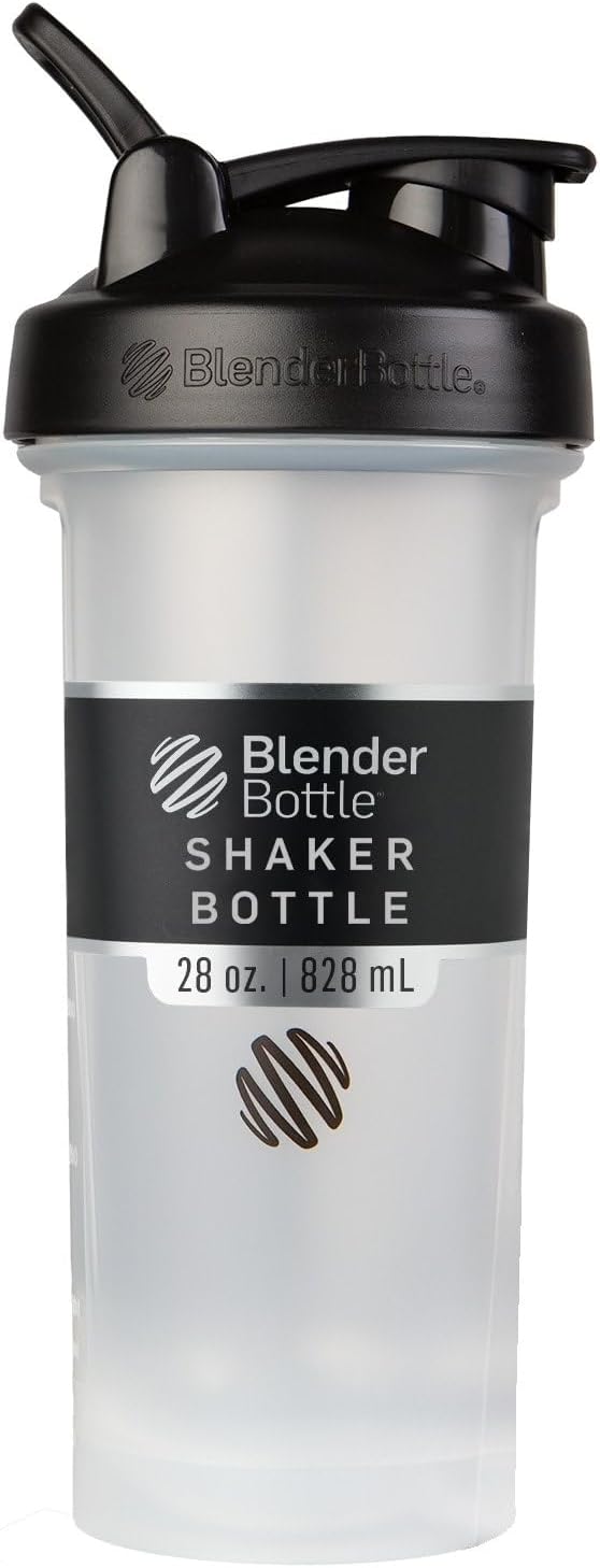 BlenderBottle Classic V2 Shaker Bottle Perfect for Protein Shakes and Pre Workout, 28-Ounce...