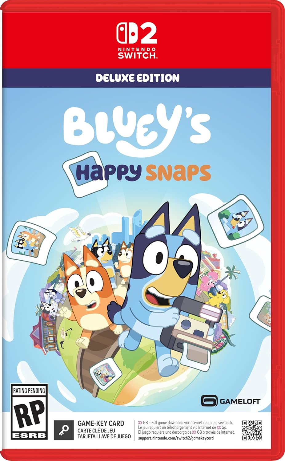 Bluey's Happy Snaps: Deluxe Edition | AMAZON EXCLUSIVE - Nintendo Switch 2 FREE delivery