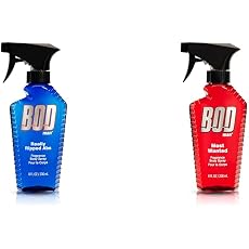 BOD man Parfums De Coeur Lights Out Fragrance Body Spray for Men, 8 Ounce