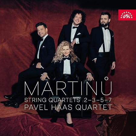 Bohuslav Martinu: String Quartets 2, 3, 5 & 7 image