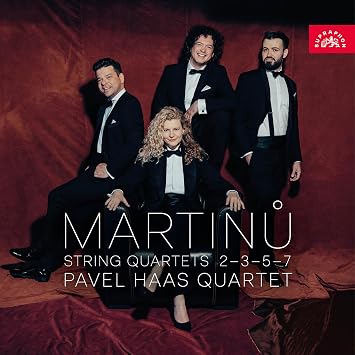 Bohuslav Martinu: String Quartets 2, 3, 5 & 7 image