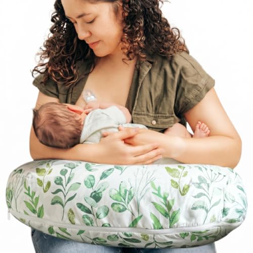 Boppy Nursing Pillow - Verified Safe Breastfeeding Pillow with Softer Fill for Comfortable...
