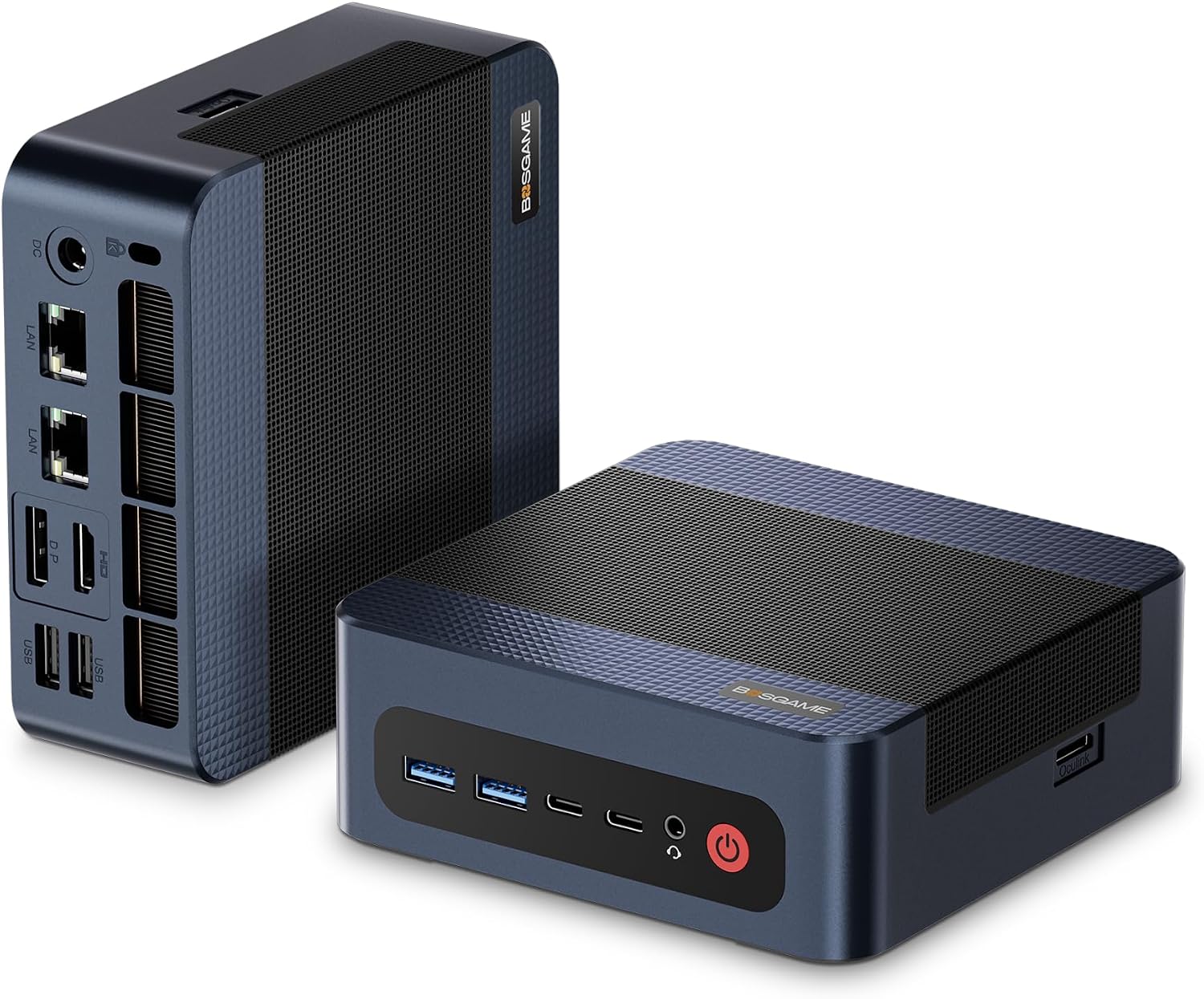 BOSGAME E4 Mini PC Dual LAN, Ryzen 5 3550H 11 Pro Mini Computers, 16GB DDR4, 512GB SSD...
