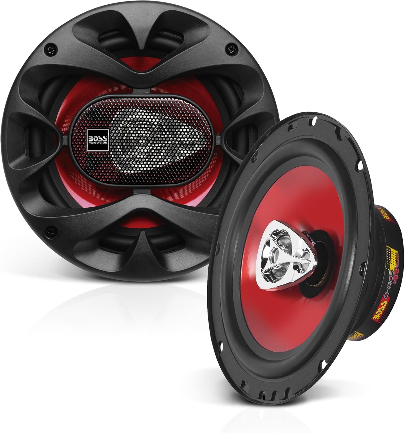 BOSS Audio Systems CH6530 Chaos Series 6.5 Inch Car Door Speakers - 300 Watts (Pair), 3 Way...