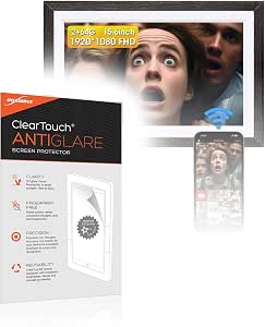 BoxWave Screen Protector Compatible with CNBANAN Digital Picture Frame WiFi 15.6 in...