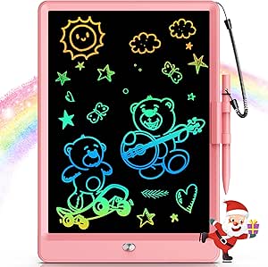 Bravokids 10 Inch LCD Writing Tablet for 3-8 Year Olds - Electronic Drawing Pad and Doodle...
