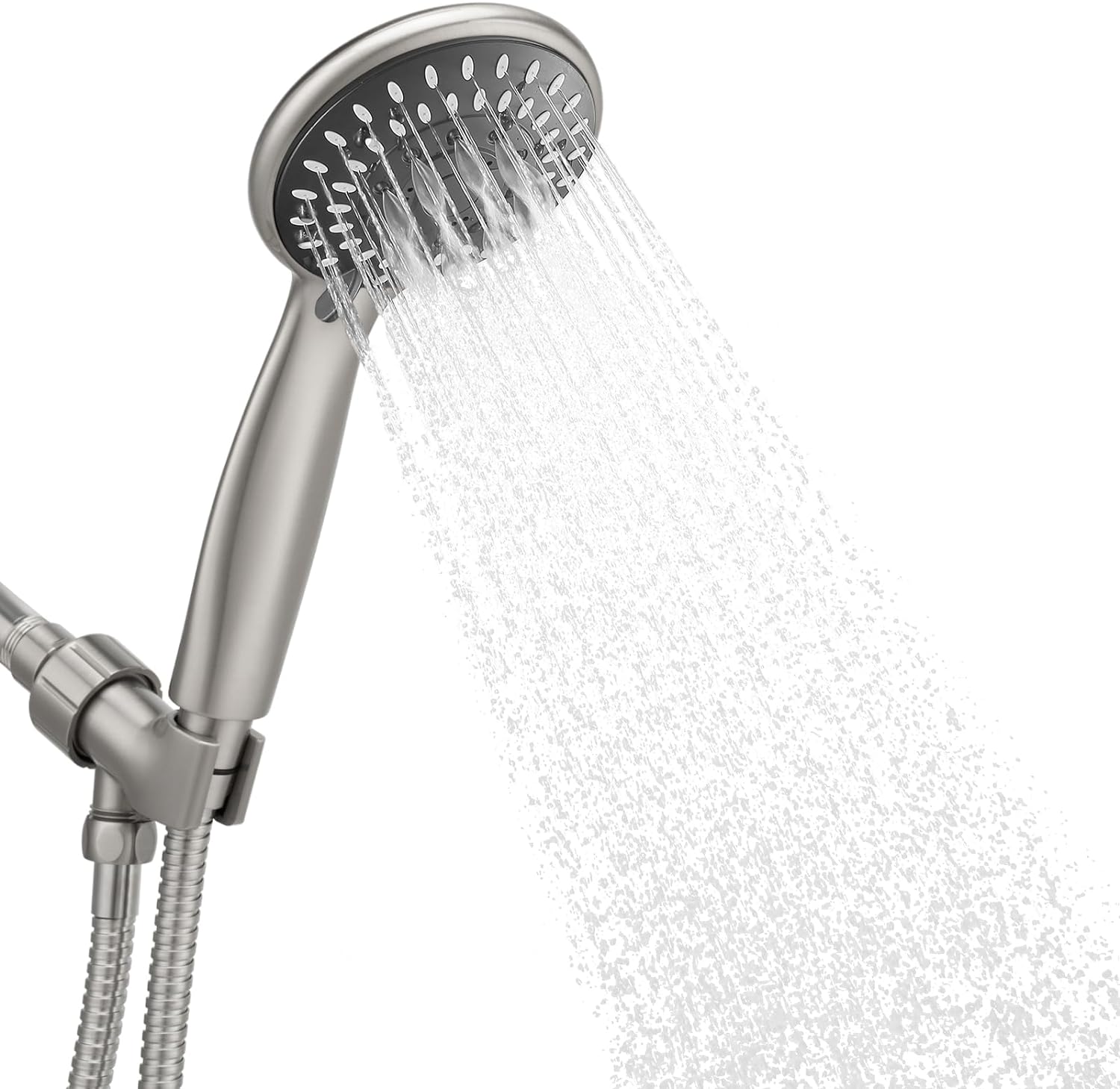 Briout Shower Head with Handheld, 5-Settings Showerhead High Pressure Powerful Water Spray...