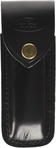 Buck Knives Sheath for 110 Folding Hunter, Leather Knife Sheath with Belt Loop, Durable EDC...