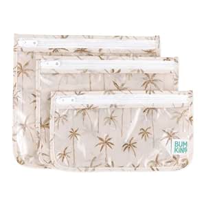 Bumkins Travel Bag, Toiletry, TSA Approved Pouch, Zip Bag, Quart Size Airline Compliant... image