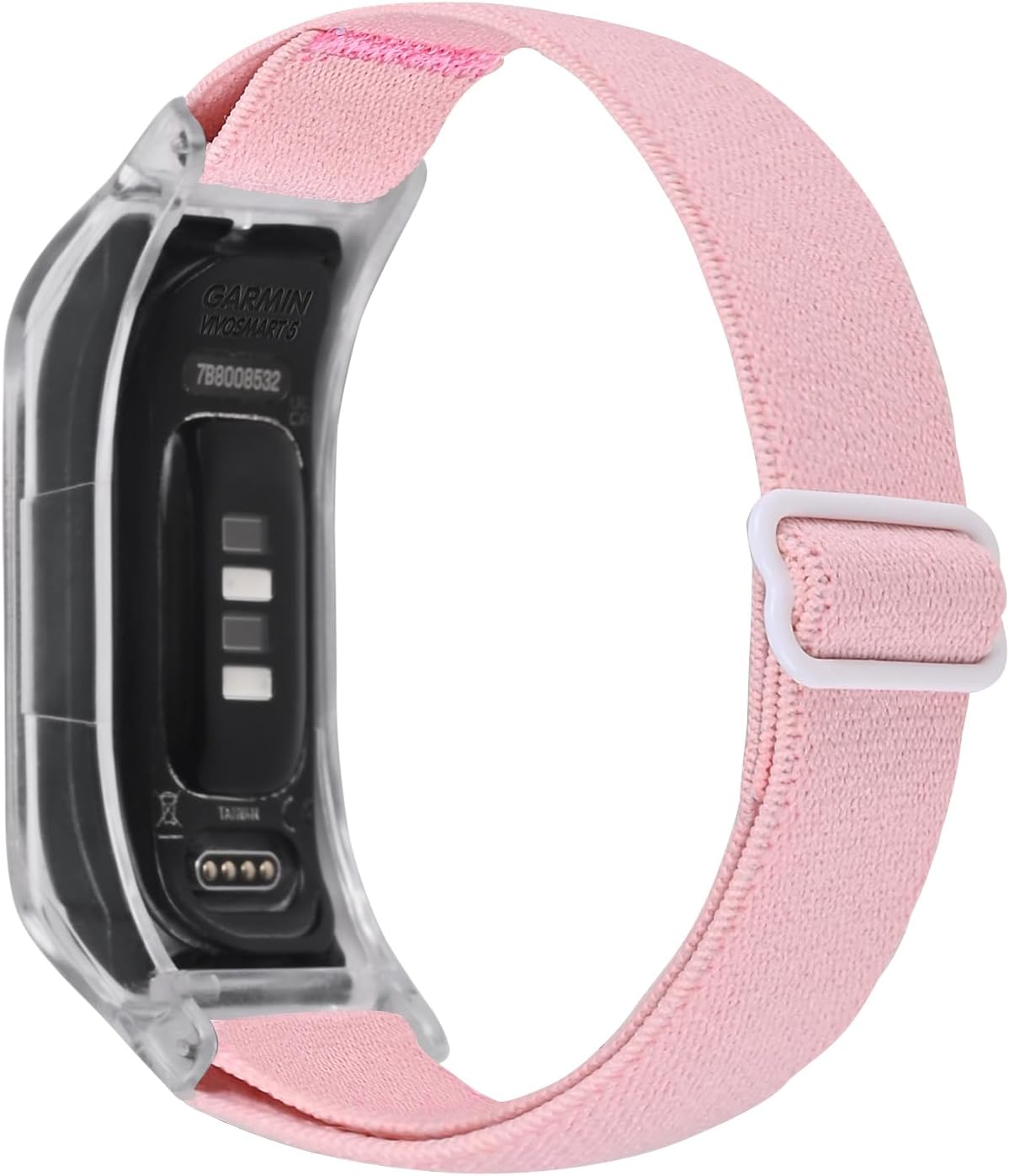 C2D JOY Elastic Nylon Bands Compatible with Garmin Vivosmart 5 tracker Replacement Bands...