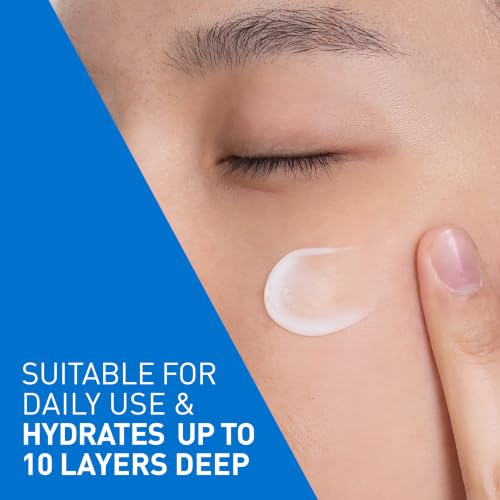 CeraVe PM Facial Moisturizing Lotion, Night Cream with Hyaluronic Acid and Niacinamide... image