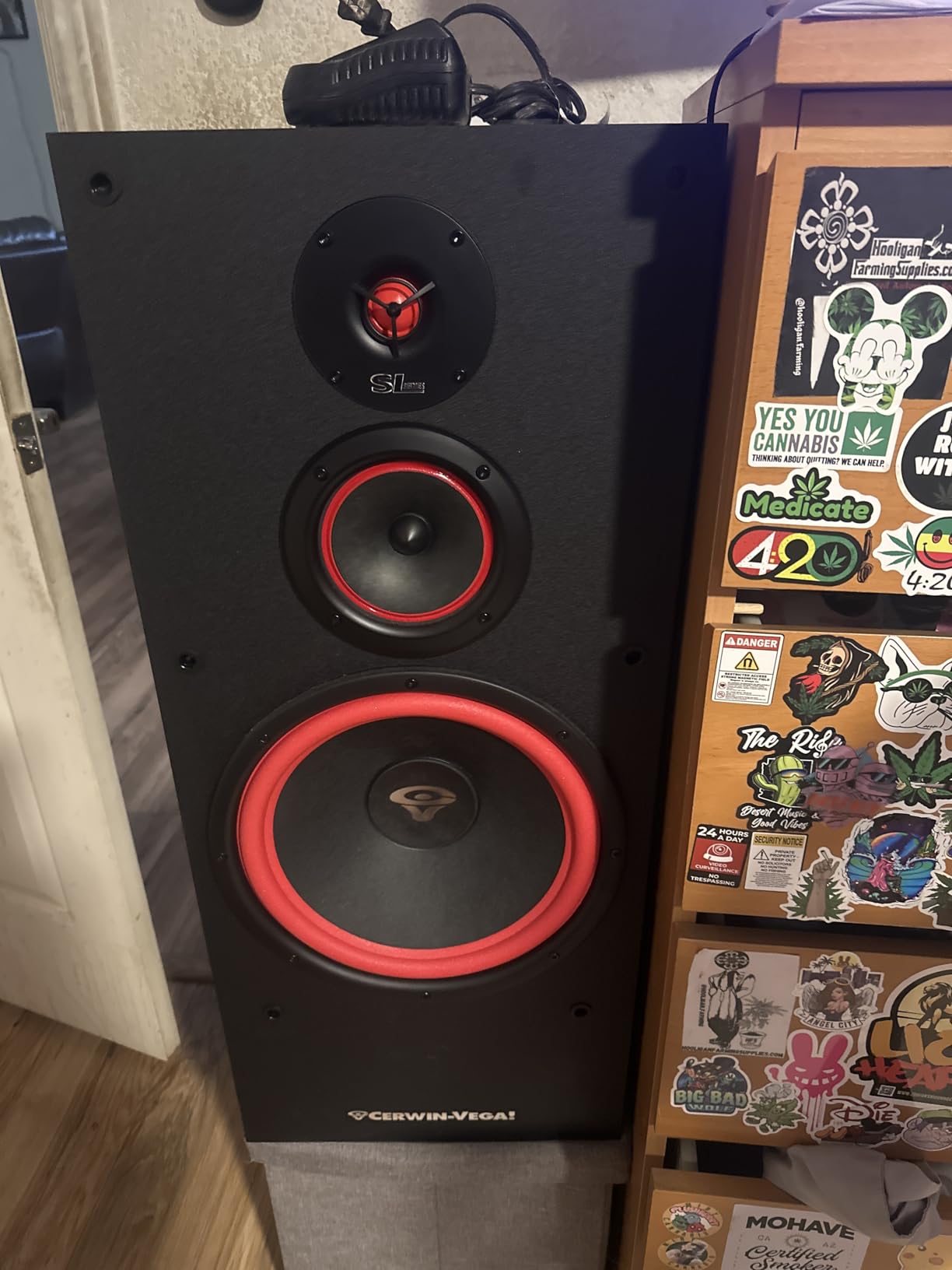 Cerwin Vega Mobile CV SL Series 12" 3-Way Floor Speaker - SL-12