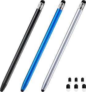 ChaoQ Stylus Pen for Touchscreen, 3pcs High Sensitivity and Precision Stylus Pen for iPad...