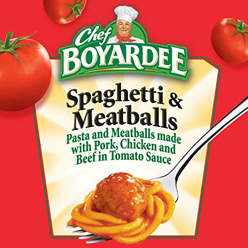 Chef Boyardee Spaghetti and Meatballs, 14.5 Oz Cans, Pack of 4 image