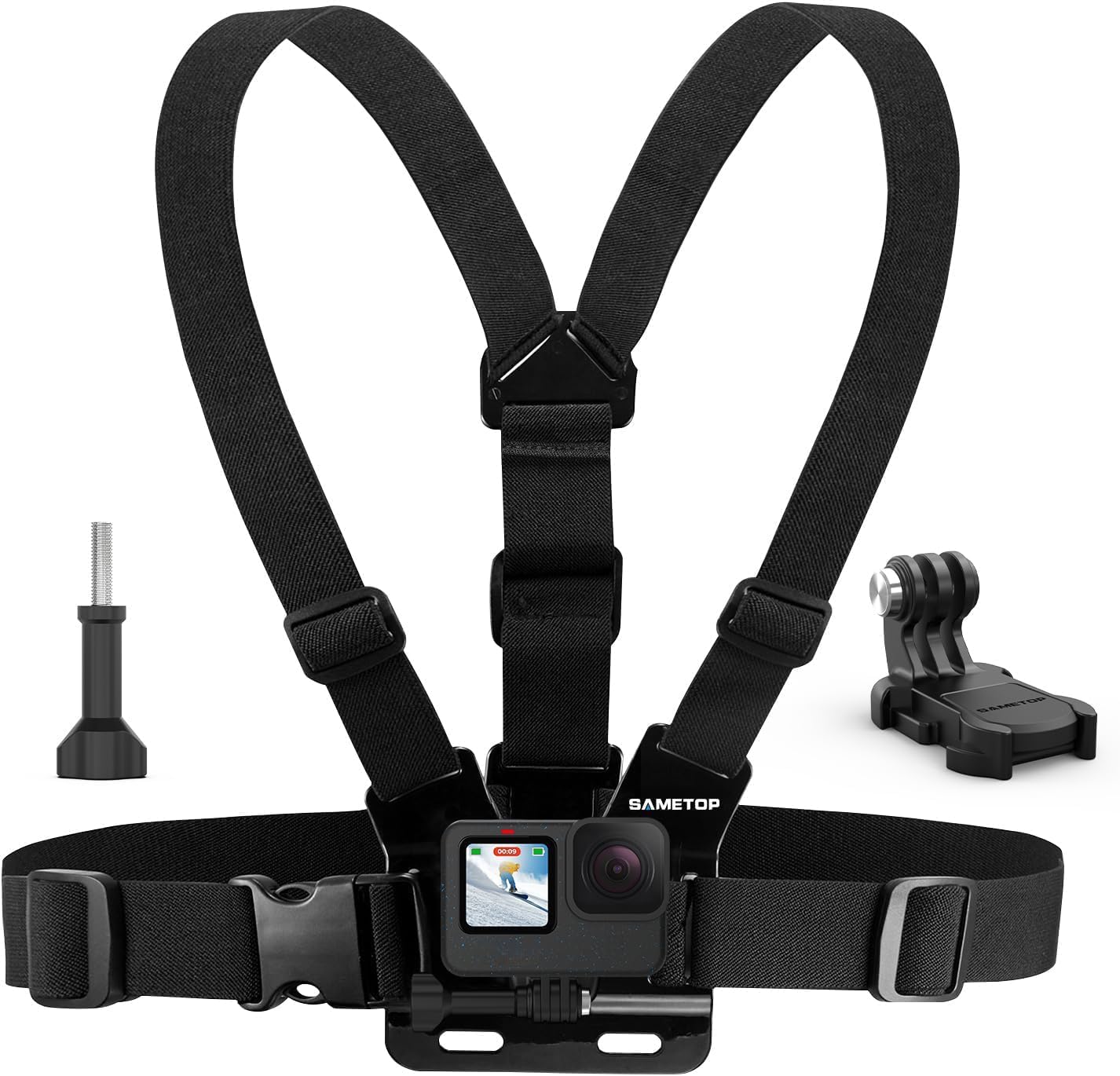 Chest Mount Strap Harness Chesty Body Mount for GoPro | for Go Pro Mission Hero 13 12 11 10...