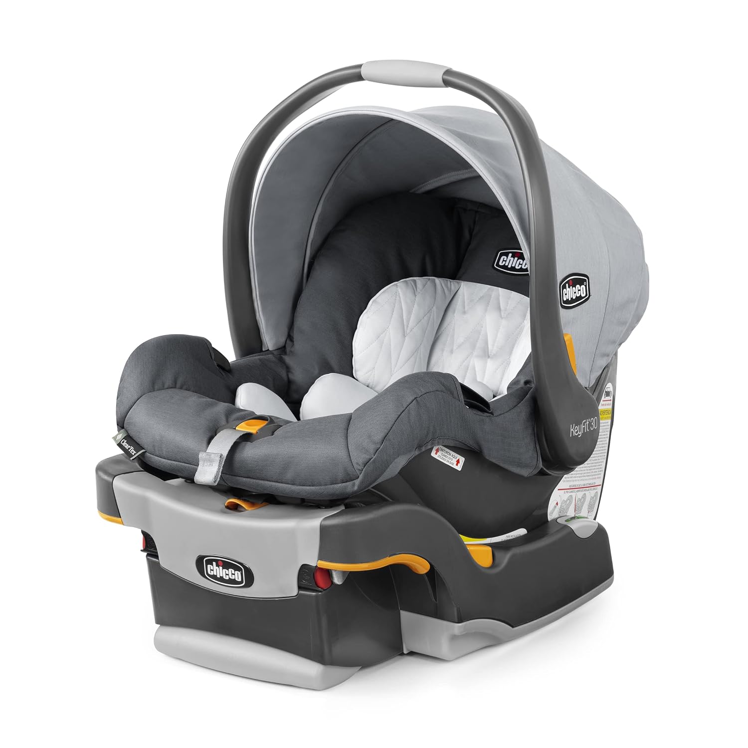 Chicco KeyFit 30 ClearTex Infant Car Seat and Base, Rear-Facing Seat for Infants 4-30 lbs....