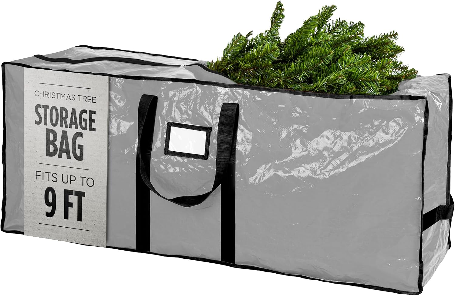 Christmas Tree Storage Bag - Stores 9 Foot Artificial Xmas Holiday Tree, Durable Waterproof...